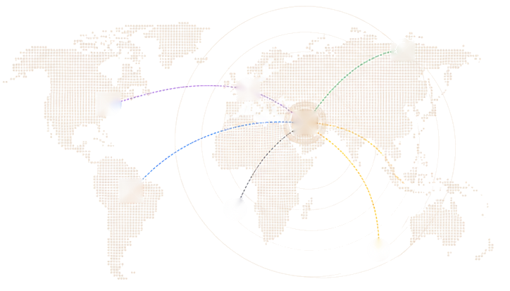 World map illustration supplied in the YHC presentation